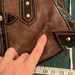 7 for All Mankind Gorgeous brown handbag minimal signs of wear lots of life left thumbnail 9