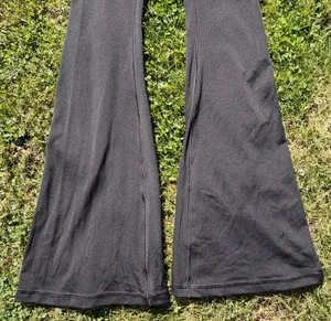 Aerie Black Yoga Pants Flare Leggings XS thumbnail 4
