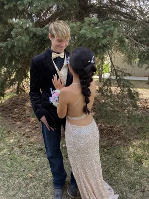 Prom Dress Sherri Hill Sequin thumbnail 3