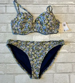 Old Navy Floral Bikini Set thumbnail 1
