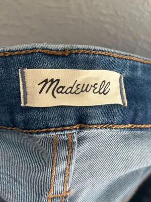 Madewell Plus Skinny Flare Jeans in Elevere Wash Sz 22W thumbnail 6