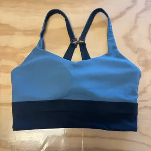 ZYIA Storm Parallel Luxe Adjustable Sports Bra Colorblock Mesh Racerback Small thumbnail 3
