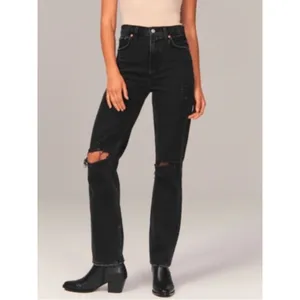 Abercrombie & Fitch The Ankle Straight Ultra High Rise Jeans Sz 8 thumbnail 7