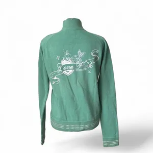 Y2K PINK Victoria’s Secret Zip Up Sweatshirt thumbnail 2