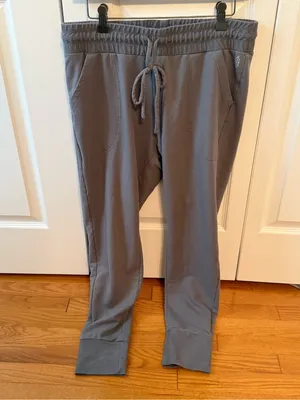 Free People Sunny Skinny Joggers in Gray thumbnail 2