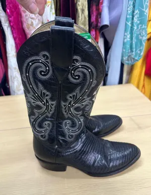 Circle G By Corral Boots Western Black Boots Size 10 EUC thumbnail 1