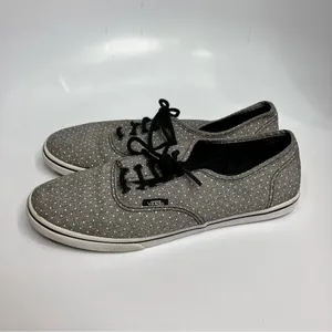 Vans gray with‎ white polka dots unisex sizing thumbnail 5