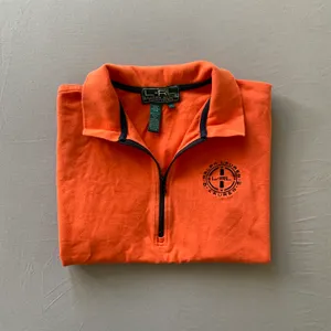 Ralph Lauren Vintage Quarter Zip Polo Shirt thumbnail 1