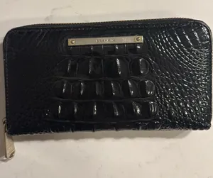 Brahmin Leather Wallet Croc thumbnail 1
