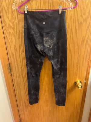 lululemon athletica Black Tie-Dye High-Waist Leggings thumbnail 4