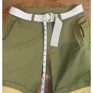 Outdoor Voices RecTrek Zip-Off Convertible Pants Green Tan Tri-Color Size Small thumbnail 11