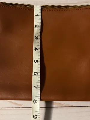 Old Navy Brown Double Compartment Faux Leather Crossbody Bag NWOT thumbnail 8