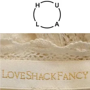 LoveShackFancy Bec Victorian Ruffle Peasant Midi Dress Farmhouse Ivory Size 2 thumbnail 8