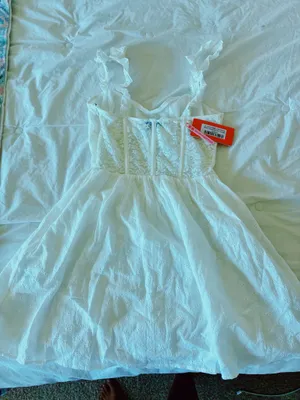 Beginning Boutique Dress White Mini thumbnail 2