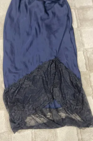 Free People Silk Long Skirt thumbnail 1