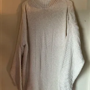 womens xl vintage 90s eddie bauer knit sweater 100% cotton thumbnail 1