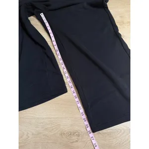 Torrid Wide Leg Black Sweatpants Cozy Fleece Stretch Lounge Pants Plus Size 2 thumbnail 4