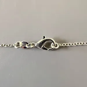 Sterling Silver Heart Topaz Colored Pendant W/ Sterling Plate Chain thumbnail 5
