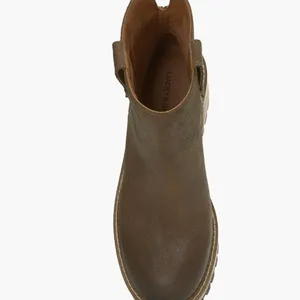 NEW LUCKY BRAND Rhoslyn Lug Sole Platform Bootie Color: Bark Wxysud thumbnail 5