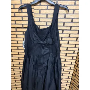 Scoop‎ Black Drop Waist Midi Dress Size Medium thumbnail 4
