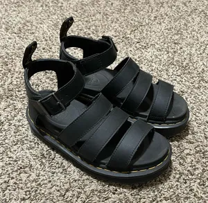 Dr. Martens Sandals Platform Leather thumbnail 1