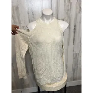 White off the shoulders sweater White Size XL thumbnail 2