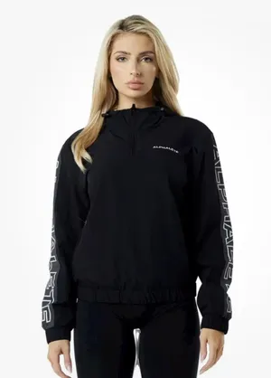 Alphalete Women’s EXP Tech Windbreaker- Black Matter, Size Small thumbnail 2