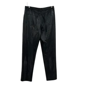 Aritzia Wilfred The Melina Pants‎ High Waisted Vegan Leather Black Size 12 thumbnail 9