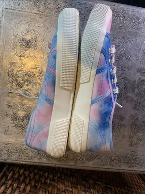 Superga Tie Dye Sneakers Size 36 thumbnail 4
