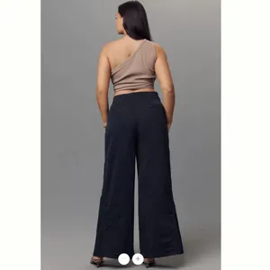 Anthropologie Maeve Scallop Wide-Leg Pants thumbnail 8