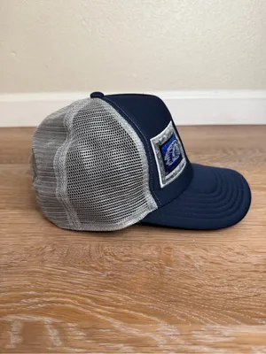 Bigtruck Unisex Dark Blue Mesh Snapback, Size 58CM thumbnail 4