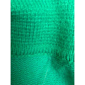 Noracora Green Button Up Cardigan Sweater Polo Collar Size S thumbnail 4