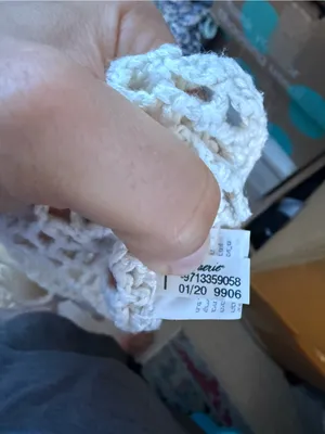 Aerie Beige Crochet Maxi Swim Cover Dress thumbnail 5