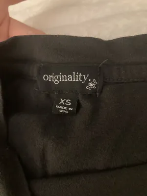 Original Penguin Dark grey originality cropped tee-shirt thumbnail 3