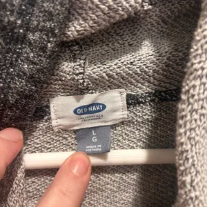 Old Navy Womens Large Gray Marled Cowl Neck‎ Pullover Sweatshirt Long Sleeve L thumbnail 3