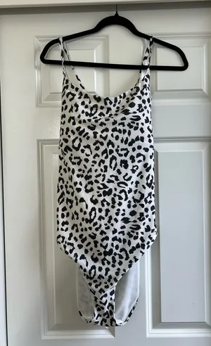 Brand New Aerie Leopard Print One Piece thumbnail 1