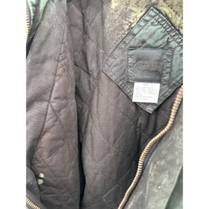 Expressions‎ Jacket Womens Large Green Acid Washed Full Zip Cotton Bomber Jacket thumbnail 8
