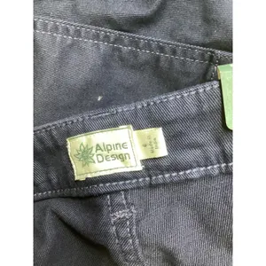 Alpine Design Womens 6 Barrel Pant Deep Navy High Rise Cropped ADW24905 NWT thumbnail 5