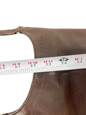 Fossil Soft Genuine Leather Purse Brown Everyday Crossbody Shoulder Bag thumbnail 7