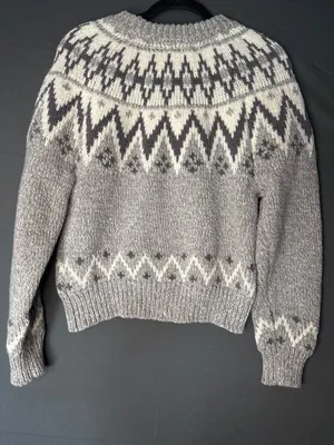 For The Republic Women’s S/P Fair Isle Sweater Nordic Ski Chalet Après Cozy thumbnail 5