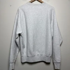 Champion Unisex‎ Cotton Sweatshirt Large Gray Princeton Reverse Weave Crewneck thumbnail 7