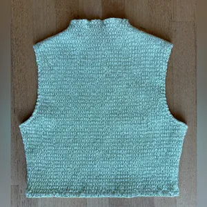 Meshki Mint Textured Tank Top thumbnail 2