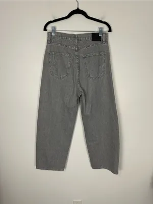 Derek Lam Crosby Maja Barrel Leg Gray Wash Jean Women’s Sz 26 thumbnail 5
