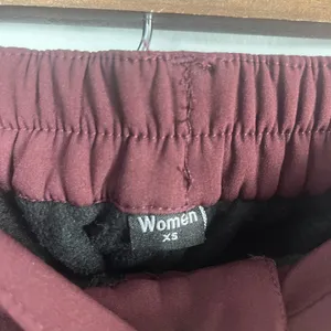 Singbring outdoor weatherproof burgundy cargo pants size xs thumbnail 3