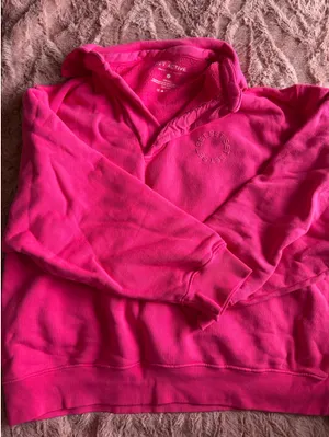 SET ACTIVE Hot Pink Oversized Crewneck  thumbnail 1