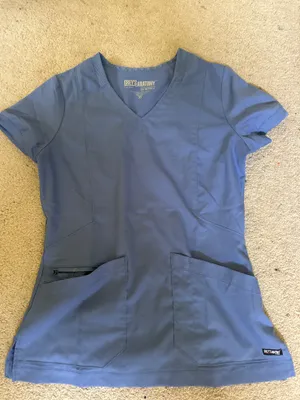 Ceil Blue Grey's Anatomy Top thumbnail 1