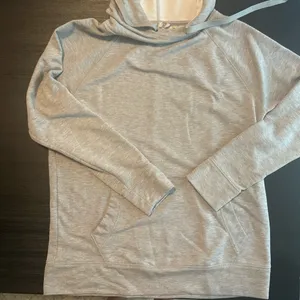 Athleta grey hoodie in size Medium. thumbnail 3
