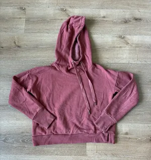 Dark Pink Hoodie Sweatshirt thumbnail 1