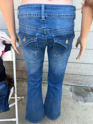 Women’s Telepatia low rise stretch flare bootcut jeans y2k size 5/27 thumbnail 2