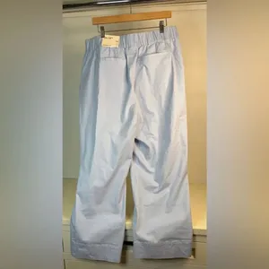 NWT Light Blue straight leg pull on pants size 0X thumbnail 2